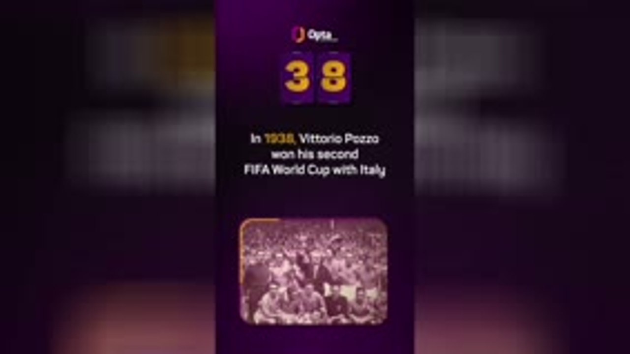 Opta's World Cup countdown - 38 days to go