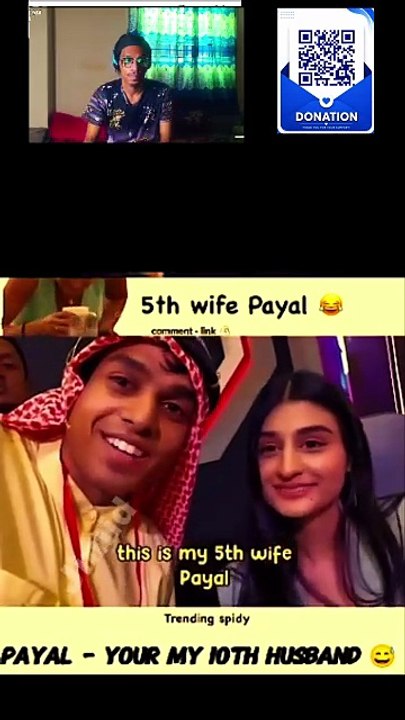 5th Wife Payal Prank! 😱 'You're My 10th Husband!' 💕 Global Viral Skit 🌏 #jimidyt