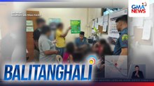 Mga menor de edad, nanggulo sa isang jeep sa Brgy. Almanza Uno; 7 sa kanila, nailigtas | Balitanghali