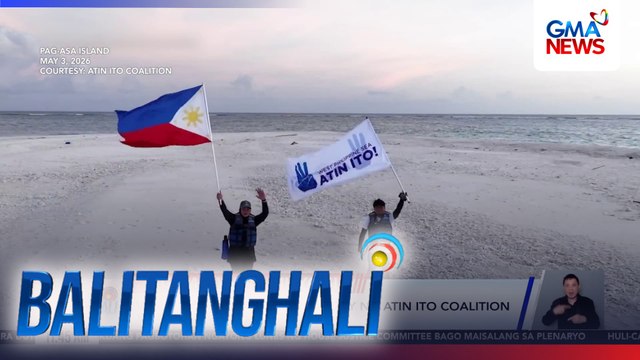 Watawat ng Pilipinas, nailagay ng Atin Ito Coalition sa Pag-asa Cay 2 | Balitanghali