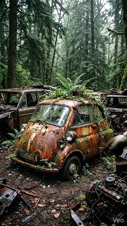 ASMR Deep Clean- Abandoned Tiny Bubble Car First Wash in Years 🧽
