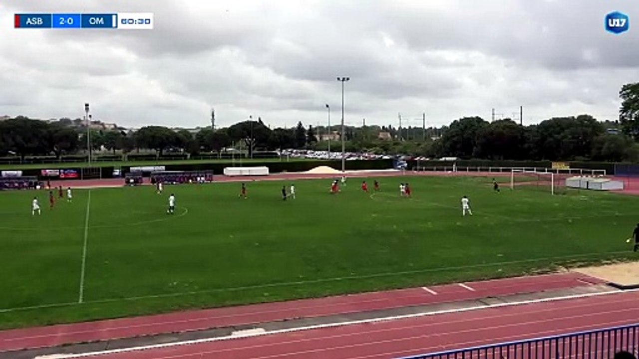 U17 I AS Béziers 4-1 OM : Le but d'Esteban Thomoux