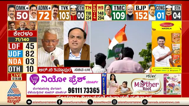ಬಾಗಲಕೋಟೆಯಲ್ಲಿ ಉಮೇಶ್ ಮೇಟಿಗೆ ಭಾರೀ ಮುನ್ನಡೆ; ಸಚಿವ ತಿಮ್ಮಾಪುರ ಮಾತು | Bagalkot By Election | Umesh Meti