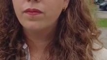 Marianna Imperiale avant le début du procès Falzone