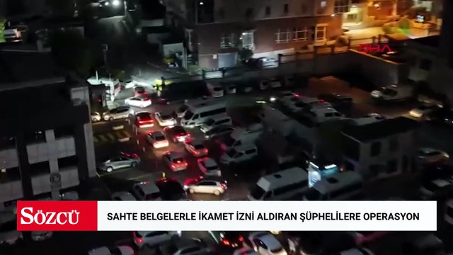 İstanbul'da sahte belgelerle ikamet izni aldıran şüphelilere operasyon: 31 gözaltı