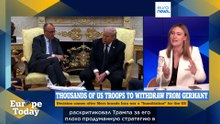 Europe Today: конфликт Мерца и Трампа из‑за вывода войск США, саммит лидеров в Армении