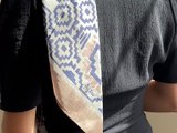 Printed silk scarf femme La Fianc&eacute;e