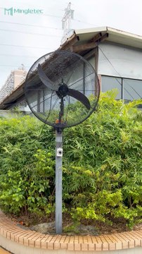Mingletec high efficiency BLDC oscillating industrial wall fan#mingletec #highefficiency #BLDC #oscillating #industrialfan #wallfan #factory #warehouse #manufacturer #fyp