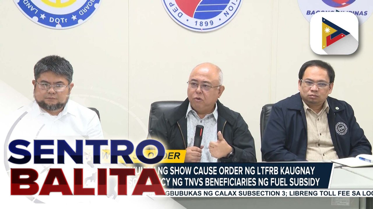 21 TNCs, inisyuhan ng Show Cause Order ng LTFRB kaugnay sa isyu ng discrepancy ng TNVS beneficiaries ng fuel subsidy