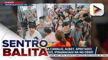 Higit 5K residente sa Albay, nananatili sa evacuation centers; mga pananim sa Guinobatan, matinding naapektuhan ng ashfall | ulat ni Gab Villegas