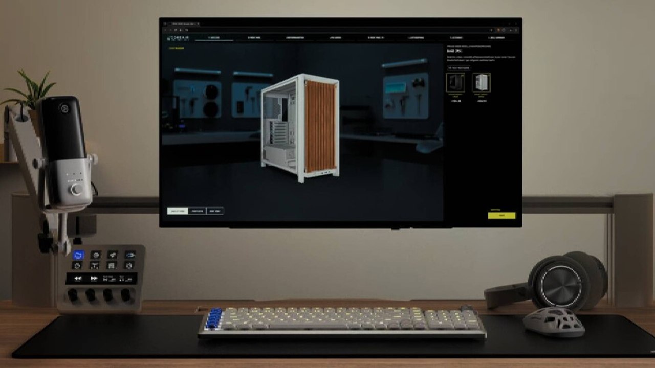 Mit dem Frame Configurator von Corsair könnt ihr euer eigenes PC-Gehäuse entwerfen