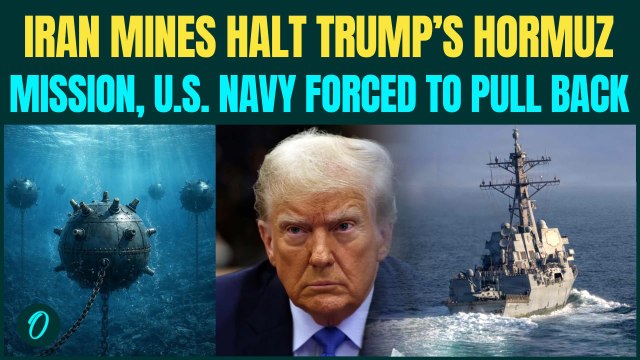 U.S. Navy Issues ALERT As Iranian Mines, Drone Threats Force U.S. Forces To PULL BACK From Hormuz