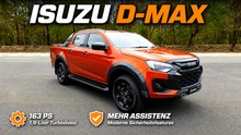 2025 Isuzu D-Max: Robuster Pick-up mit frischem Styling & Assistenz