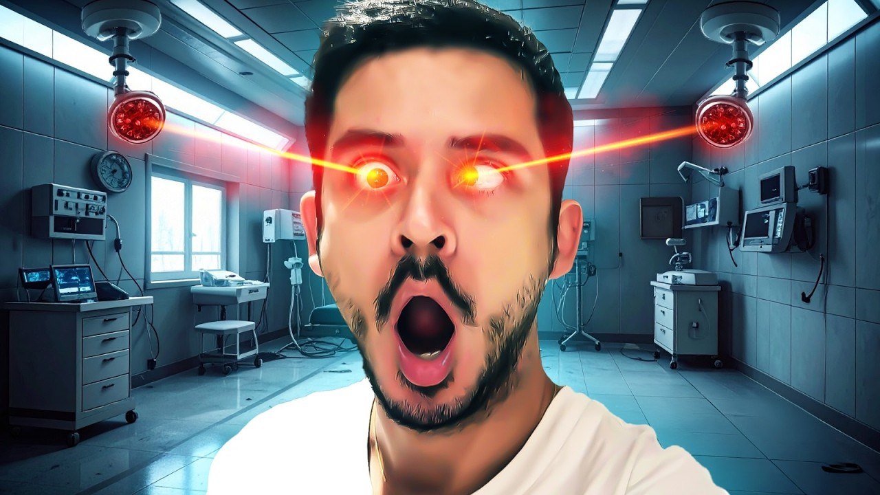 Je me fais opérer des yeux !