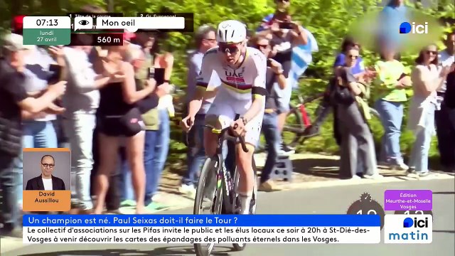 27/04/2026 - ici matin par Ici Lorraine (Meurthe-et-Moselle et Vosges) en vidéo