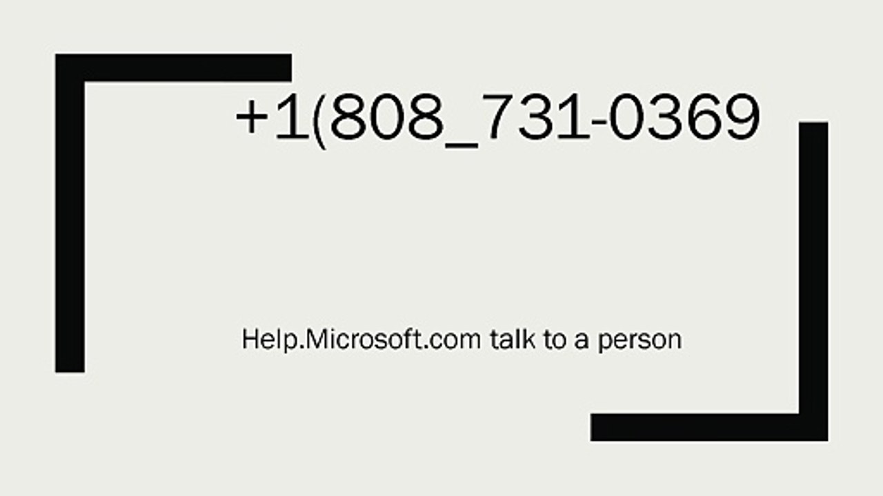 How do I contact microsoft support and speak to a human