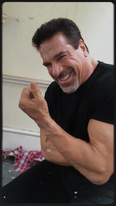 Lou Ferrigno Fun On Set | Rage (2017) | Ara Paiaya Film