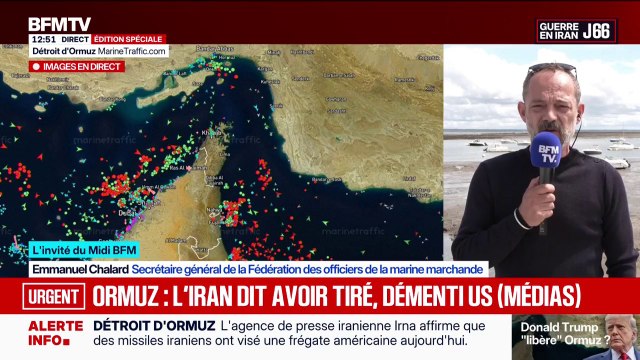Projet Liberté dans le détroit d'Ormuz: On est inquiet de la situation, cela semble être un prétexte pour relancer le conflit , selon Emmanuel Chalard