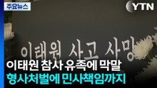 이태원 참사 유가족에 '막말'...형사처벌에 민사책임까지 / YTN