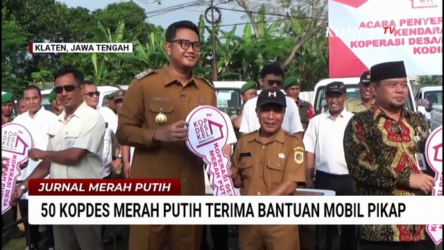 Penyerahan Mobil Pikap untuk Koperasi Desa Merah Putih di Klaten | JMP