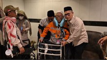​Calon Haji Tertua 103 Tahun Tiba di Madinah, Kisahnya Menginspirasi