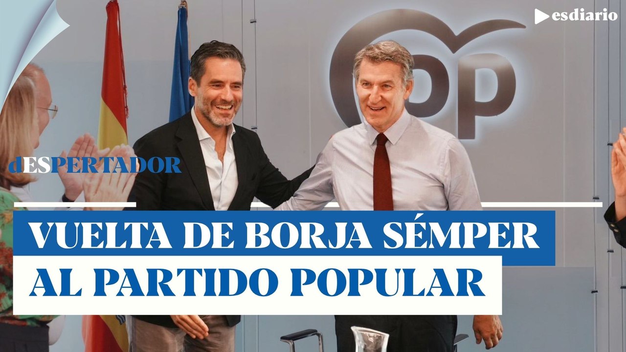 Alegría en el Partido Popular: Borja Semper se reincorpora al trabajo tras una larga convalecencia