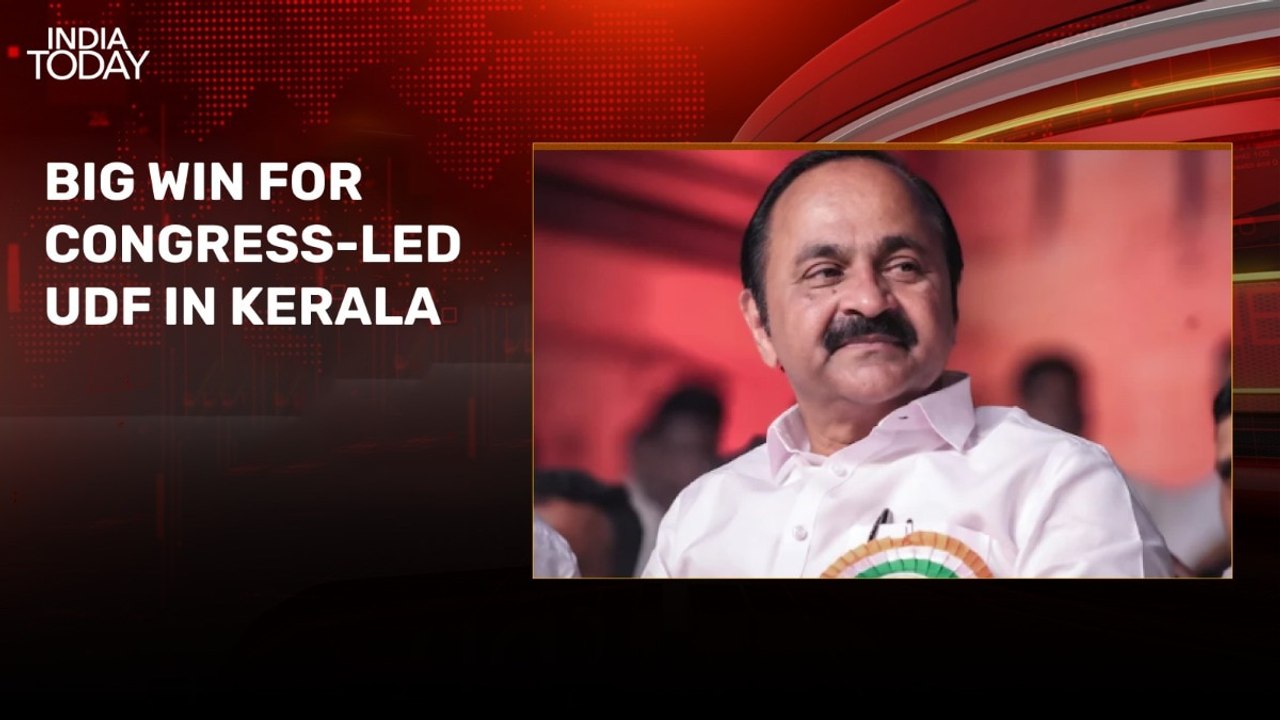UDF set for sweeping Kerala win, BJP wins 3 seats