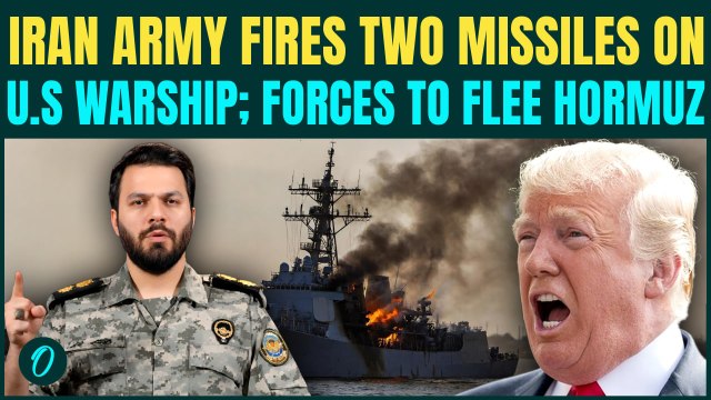 Iranian Missiles STRIKE U.S Warship BREAKING: Iran Navy FORCES U.S Navy To Flee Hormuz | US Said...