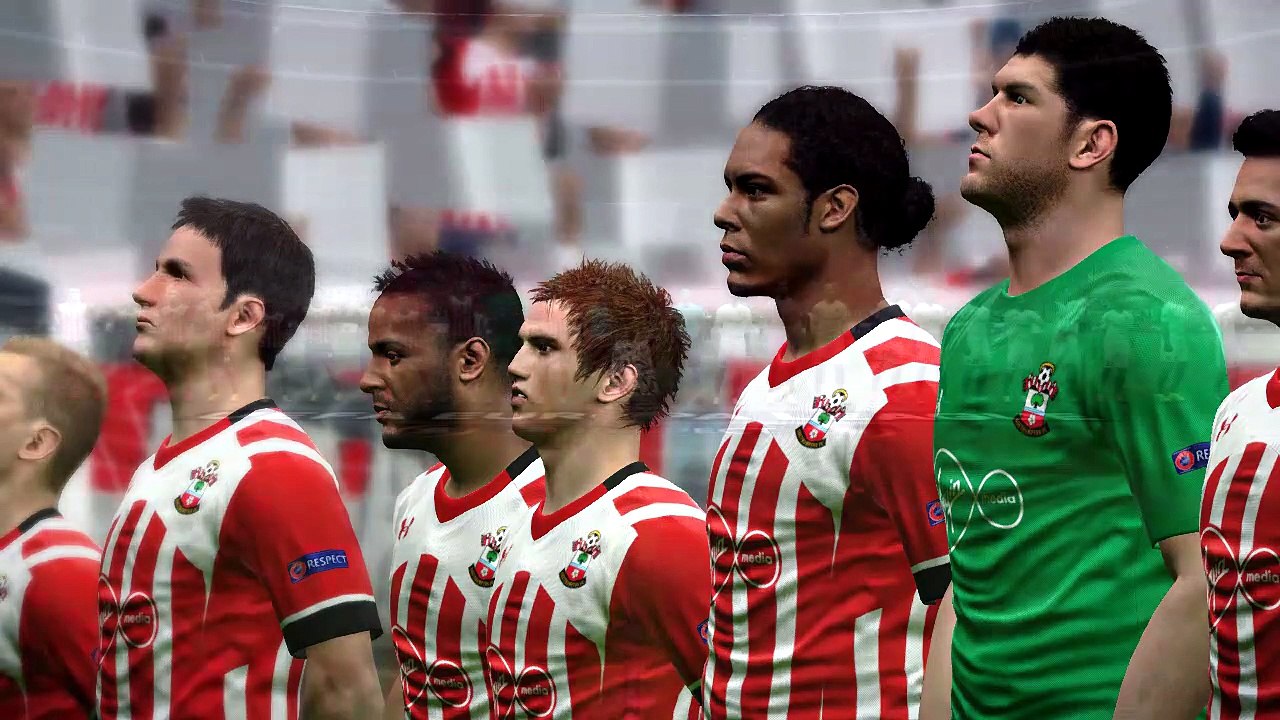 PES 2017 | UEFA Europa League Final - Southampton FC vs. AS Monaco