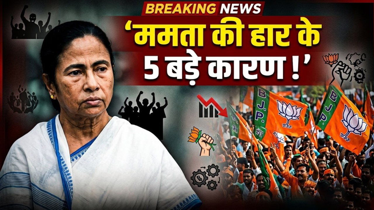 West Bengal Election Result 2026: ममता बनर्जी चुनाव क्यों हार गई | Mamata Banerjee Defeated Reason