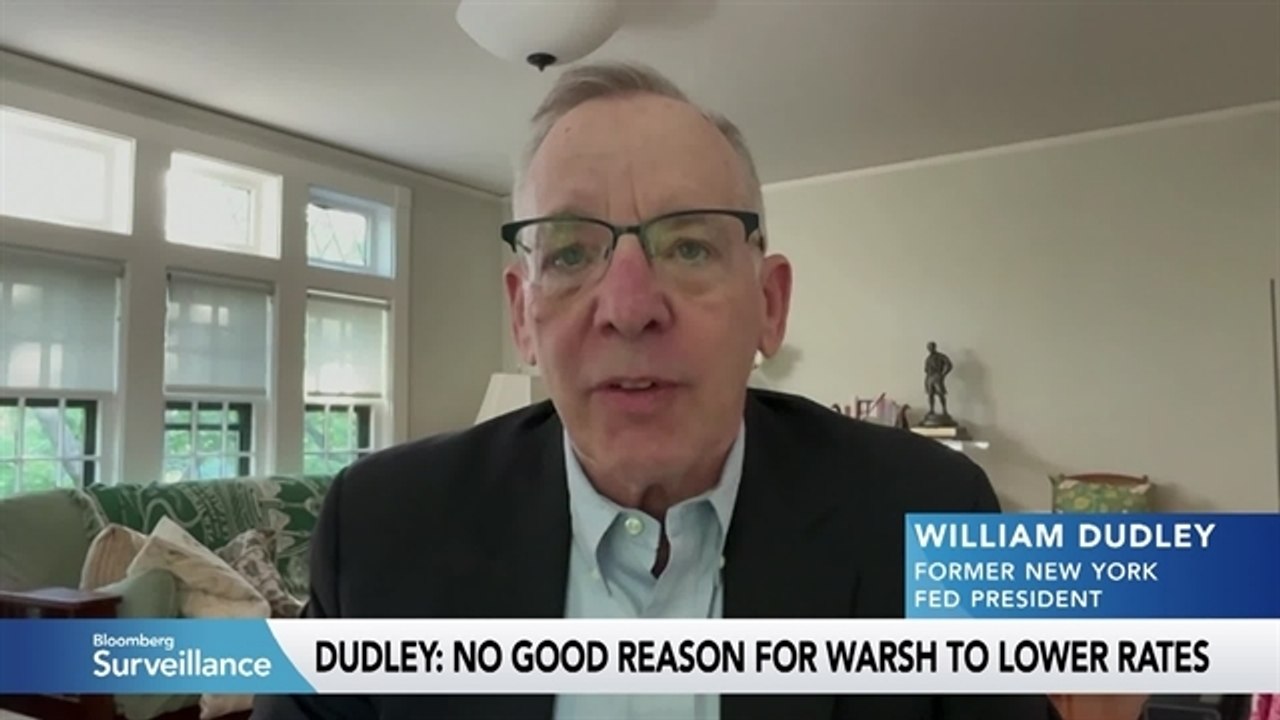 Bill Dudley Sees No Good Reason for Warsh to Cut Rates