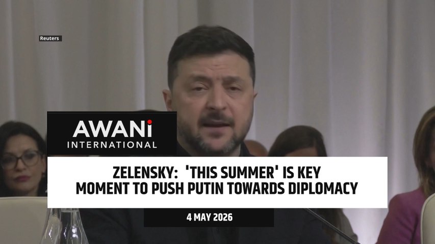 Zelensky says 'this summer' is key moment to push Putin towards diplomacy