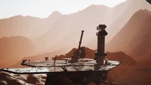 La sorprendente 1ª imagen del Rover Spirit de la NASA justo antes de averiarse