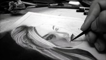 breckie Hill Content creator star Portrait Sketch Nude art Naked fashion onlyfan erotic big boobs
