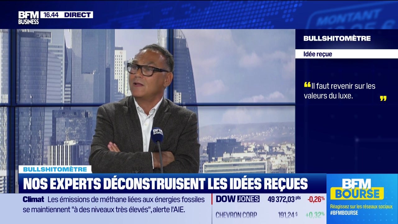 Bullshitomètre : "Il faut revenir sur les valeurs du luxe" - FAUX répond Éric Lewin - 04/05