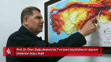 Doğu Akdeniz'de deprem tartışmasına kritik açıklama! Prof. Dr. Över: İddialar abartılı