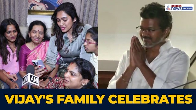 Vijay Tsuanmi in Tamil Nadu: How TVK Chief's Family Celebrated Tamil Nadu Election 2026 Results
