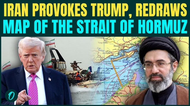 U.S Vs Iran in Strait of Hormuz| IRGC Publishes NEW MAP Of Hormuz After BIG ATTACK on US Tanker