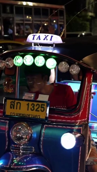 Thailand Tuk Tuk Ride | Bangkok Night at 2 AM
