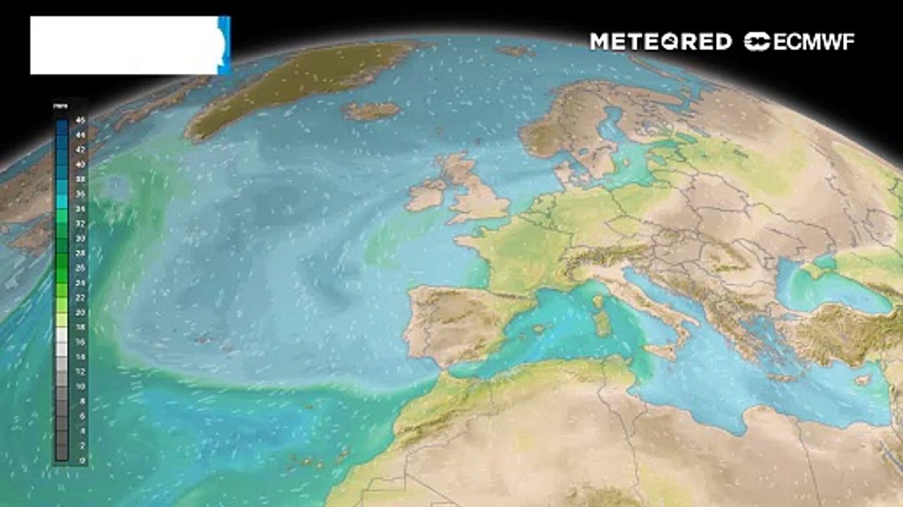 Un'area di bassa pressione in discesa da nord con aria umida e fresca, scendendo fin sul bacino più occidentale del Mar Mediterraneo, sta innescando un corridoio di correnti molto umide ed instabili sudoccidentali.