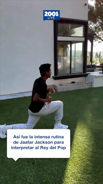 Así fue la intensa rutina de Jaafar Jackson