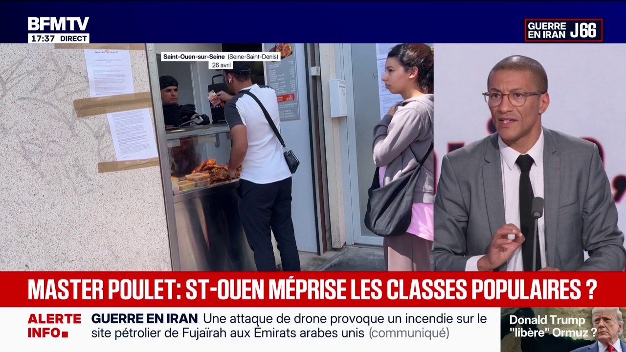 Karim Bouamrane , maire de Saint-Ouen, assure n...