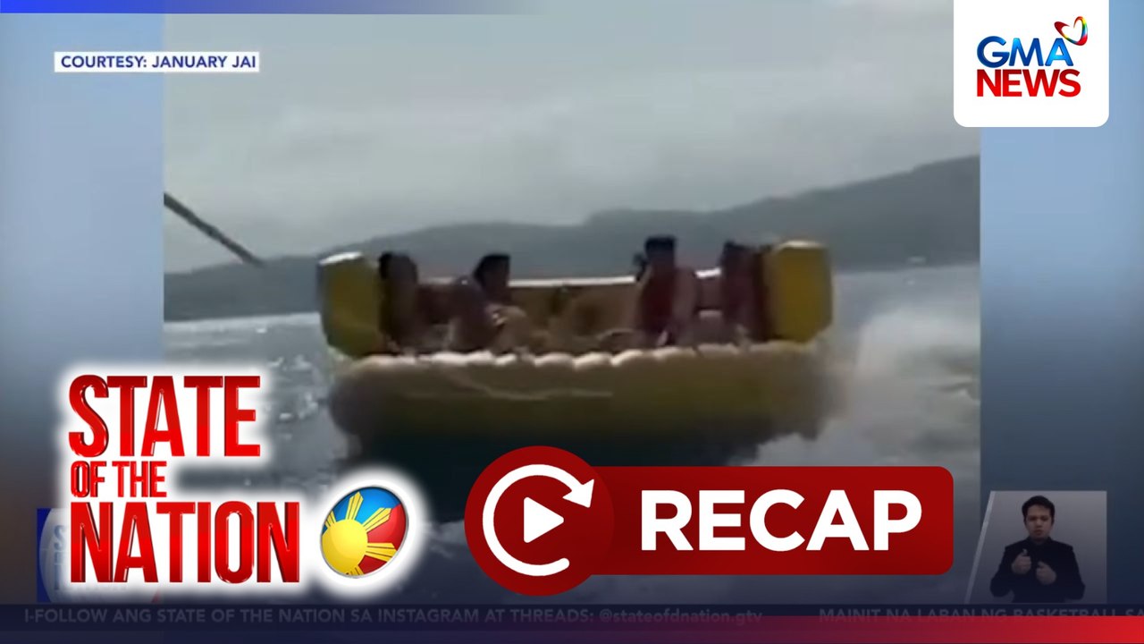 State of the Nation (Recap) - Dolphin sighting | Hawak ko ang boat | SONA