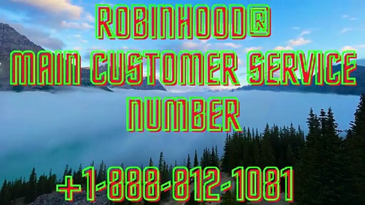 Robinhood®main customer service number