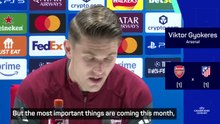 Gyokeres putting Arsenal titles over personal milestones