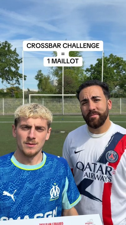 Si tu mets la barre tu gagnes un maillot !!