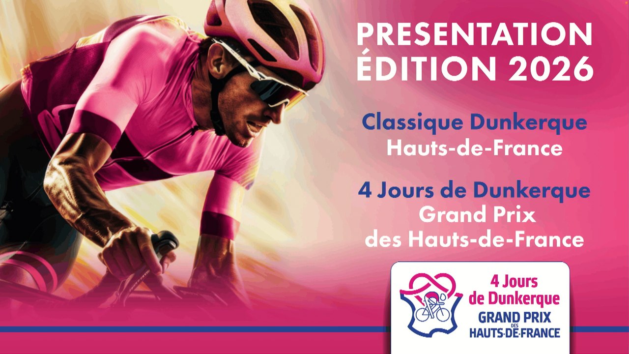 Replay : La présentation de la 70 éme édition des 4 jours de Dunkerque - Grand Prix des Hauts de France.