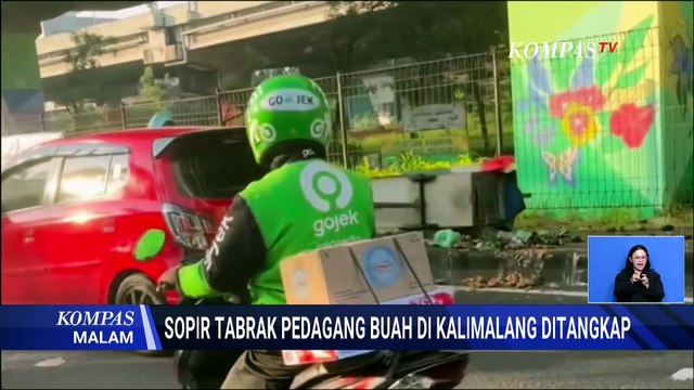Tabrak Pedagang Buah di Kalimalang Lalu Kabur, Sopir Mobil Ditangkap Polisi | KOMPAS MALAM