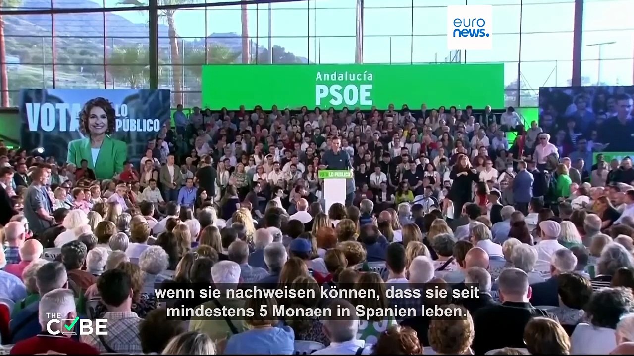 Verteilt Spanien Tausende Euro pro Monat an neu legalisierte Migranten?