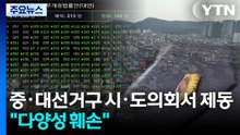 중·대선거구 시·도의회서 제동..."정치적 다양성 훼손" / YTN